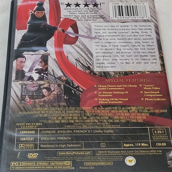 Crouching Tiger, Hidden Dragon / House of Flying Daggers 📀 DVD bundle 📀 - Picture 5 of 6